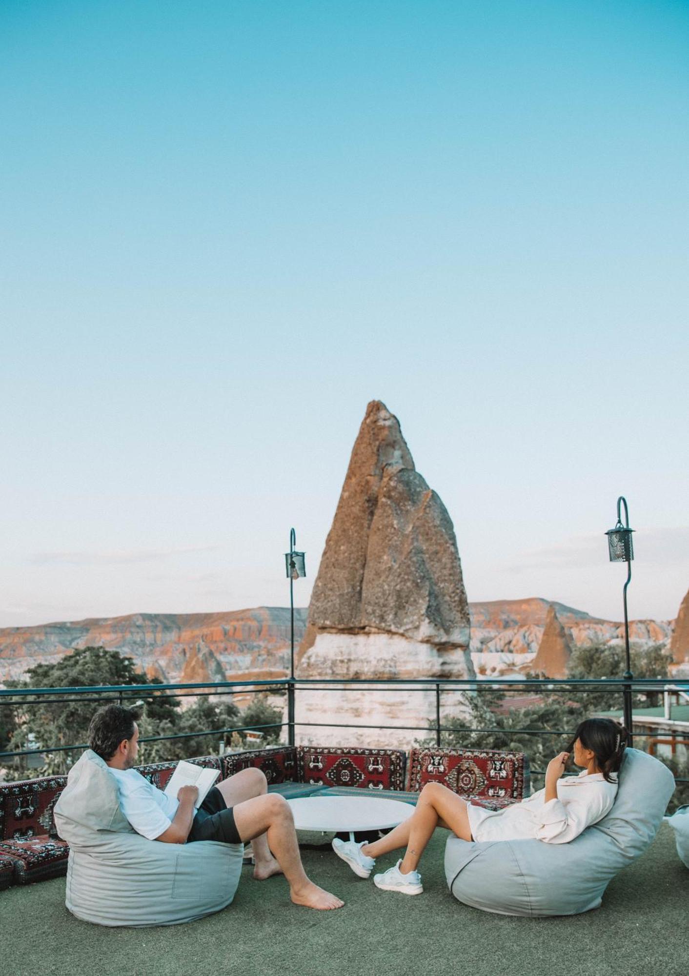 Turan Cappadocia Cave Hotel Göreme Exterior photo